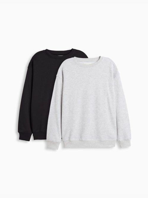 Paquete de 2 sudaderas de forro polar, mo fashion - Kiabi