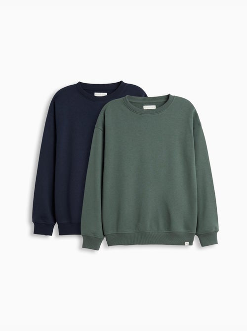 Paquete de 2 sudaderas de forro polar, mo fashion - Kiabi