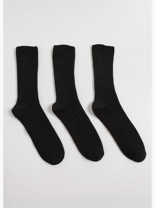 Paquete de 3 calcetines surtidos para piernas sensibles - AFIBEL - Kiabi