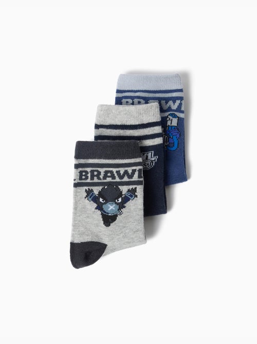 Paquete de 3 pares de calcetines 'brawl stars', mo fashion - Kiabi Paquete de 3 pares de calcetines 'brawl stars', mo fashion - Kiabi