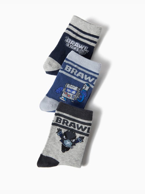 Paquete de 3 pares de calcetines 'brawl stars', mo fashion - Kiabi Paquete de 3 pares de calcetines 'brawl stars', mo fashion - Kiabi