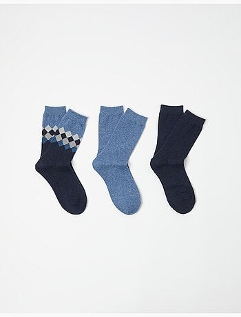 Paquete de 3 pares de calcetines, MO Fashion