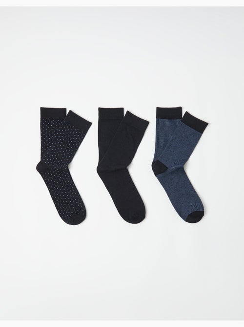 Paquete de 3 pares de calcetines, MO Fashion - Kiabi