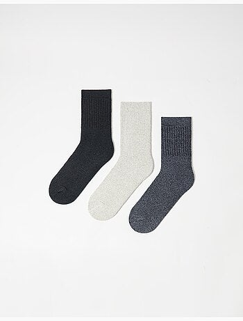 Paquete de 3 pares de calcetines, MO Fashion