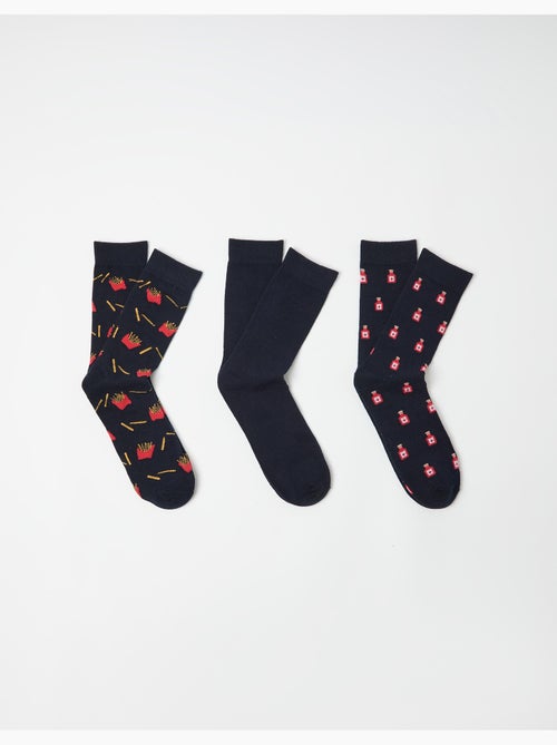 Paquete de 3 pares de calcetines, MO Fashion - Kiabi