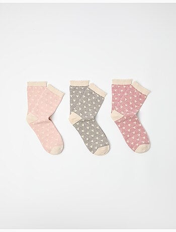Paquete de 3 pares de calcetines, MO Fashion