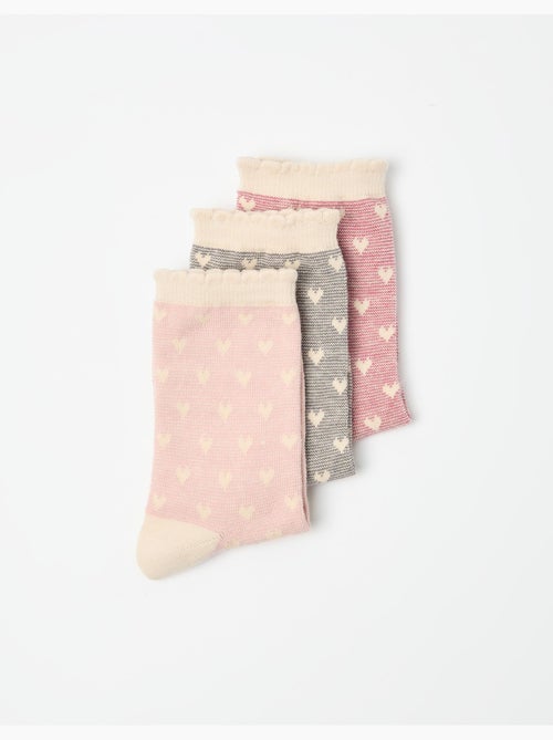 Paquete de 3 pares de calcetines, MO Fashion - Kiabi Paquete de 3 pares de calcetines, MO Fashion - Kiabi