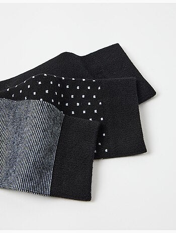 Paquete de 3 pares de calcetines, MO Fashion