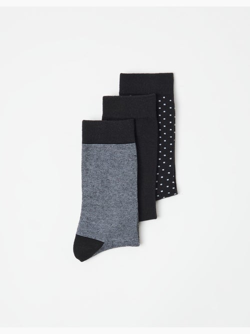 Paquete de 3 pares de calcetines, MO Fashion - Kiabi