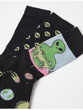 Paquete de 3 pares de calcetines, MO Fashion