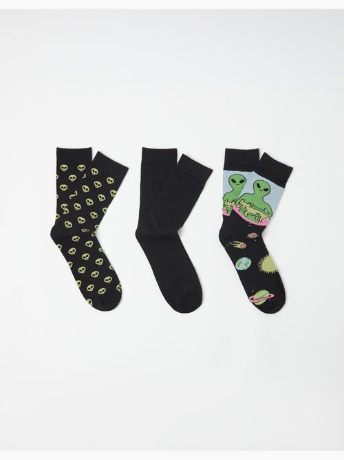 Paquete de 3 pares de calcetines, MO Fashion - Kiabi