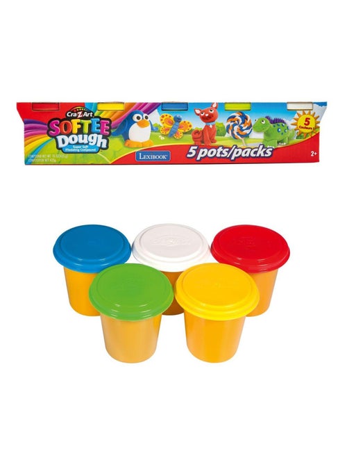 paquete de 5 Masas Softee Colores clásicos - Kiabi