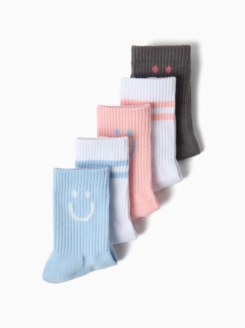 Paquete de 5 pares de calcetines deportivos, mo fashion - Kiabi