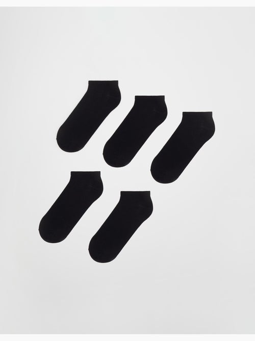 Paquete de 5 pares de calcetines invisibles, MO Fashion - Kiabi