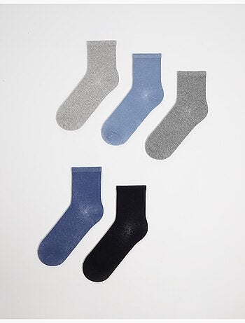 Paquete de 5 pares de calcetines, MO Fashion