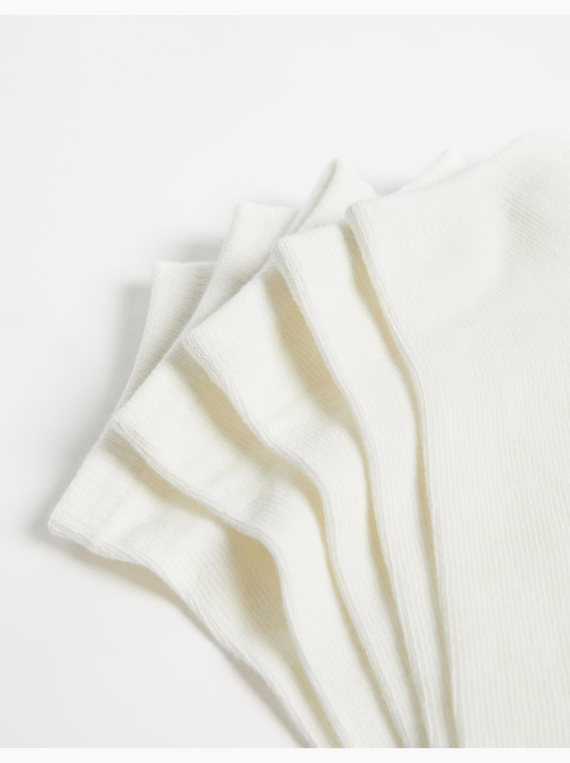 Paquete de 5 pares de calcetines, MO Fashion Blanco - Kiabi