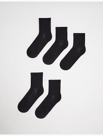 Paquete de 5 pares de calcetines, MO Fashion