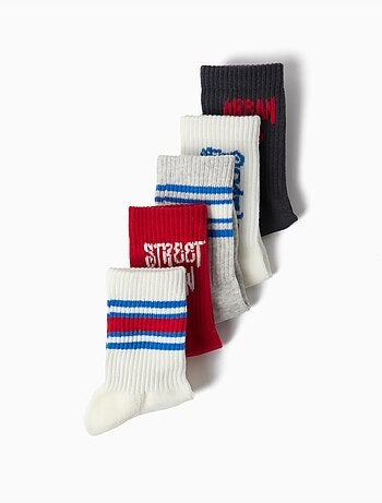 Paquete de 5 pares de calcetines, mo fashion