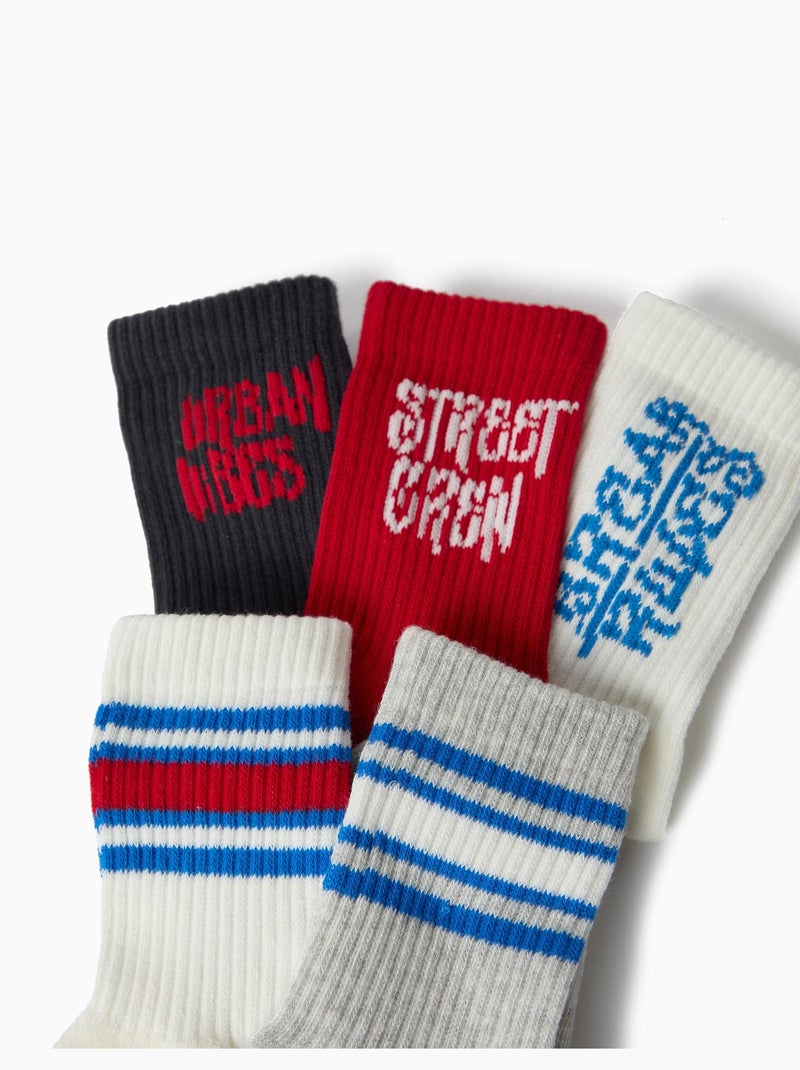 Paquete de 5 pares de calcetines, mo fashion Multicolor - Kiabi