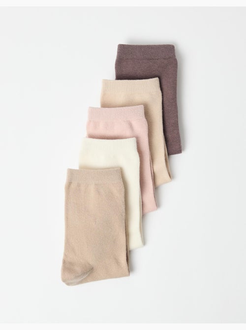 Paquete de 5 pares de calcetines, mo fashion - Kiabi Paquete de 5 pares de calcetines, mo fashion - Kiabi