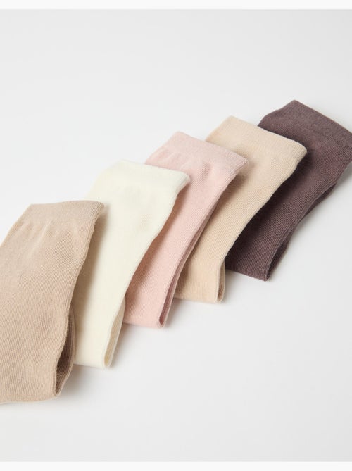 Paquete de 5 pares de calcetines, mo fashion - Kiabi Paquete de 5 pares de calcetines, mo fashion - Kiabi