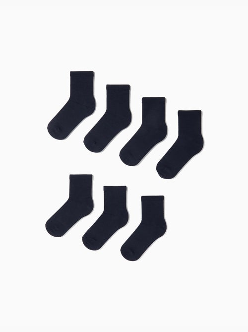 Paquete de 7 pares de calcetines, MO Fashion - Kiabi Paquete de 7 pares de calcetines, MO Fashion - Kiabi