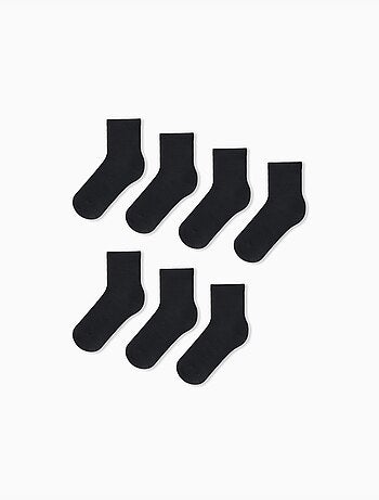 Paquete de 7 pares de calcetines, MO Fashion