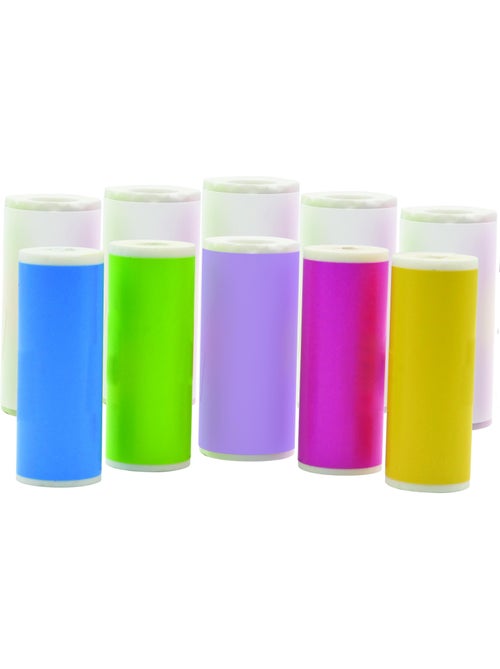 Paquete de recambio que incluye 10 rollos de pegatinas para las referencias Star Cam DJ150 y DJ160 - Kiabi