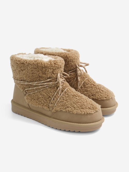 Par de botas forradas - Kiabi