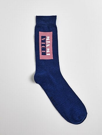 Par de calcetines con licencia de Miami Vice - AFIBEL