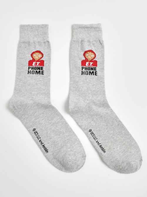 Par de calcetines con licencia ET - AFIBEL - Kiabi