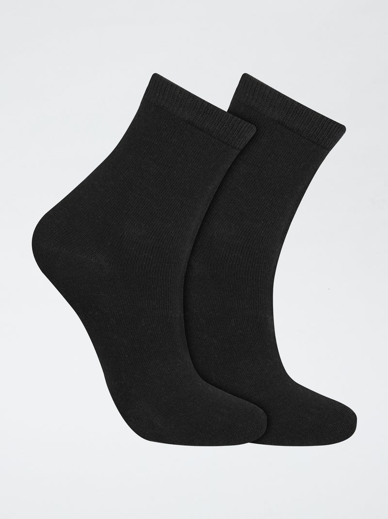 Par de calcetines \'Dim\' Negro - Kiabi