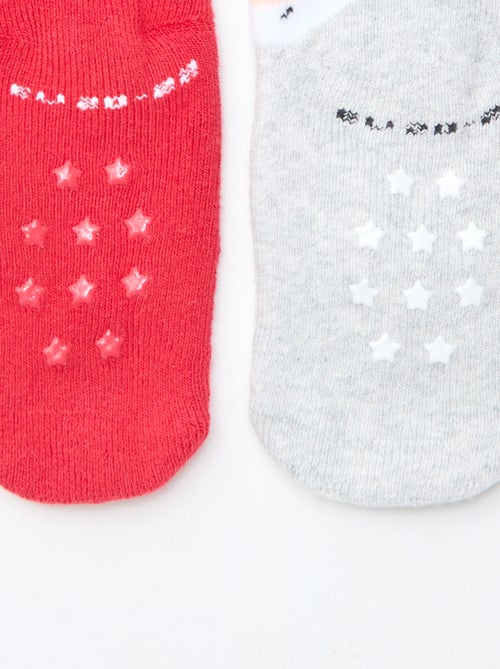 Par de calcetines fantasía antideslizantes - Kiabi