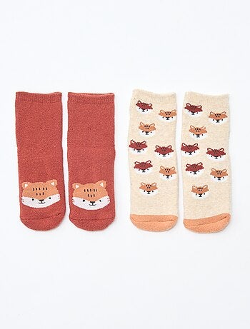 Par de calcetines fantasía antideslizantes