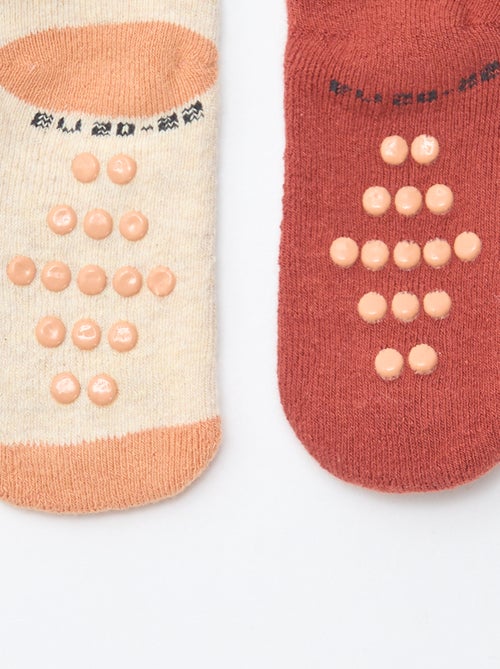 Par de calcetines originales antideslizantes - Kiabi