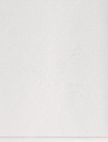 Par de cortinas de hoja de plátano