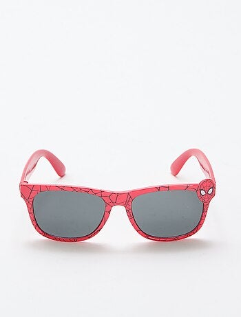 Par de gafas de sol 'Marvel' 'Spiderman' animadas + funda