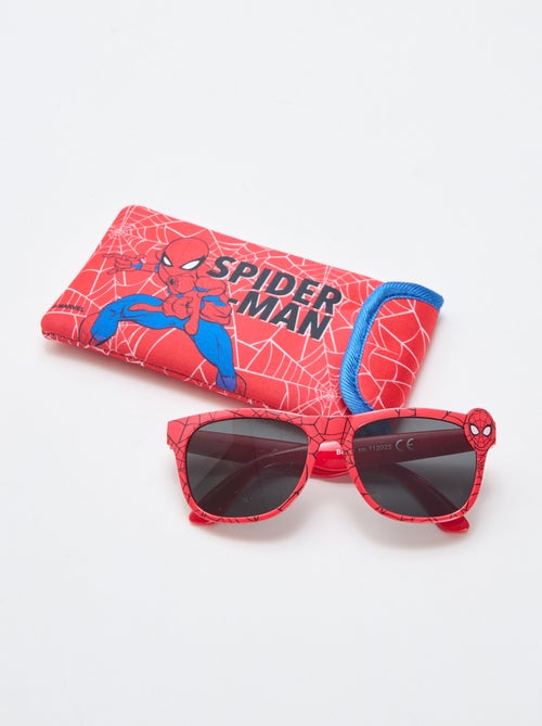 Par de gafas de sol 'Marvel' 'Spiderman' animadas + funda - Kiabi