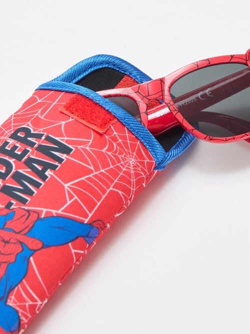 Par de gafas de sol 'Marvel' 'Spiderman' animadas + funda - Kiabi