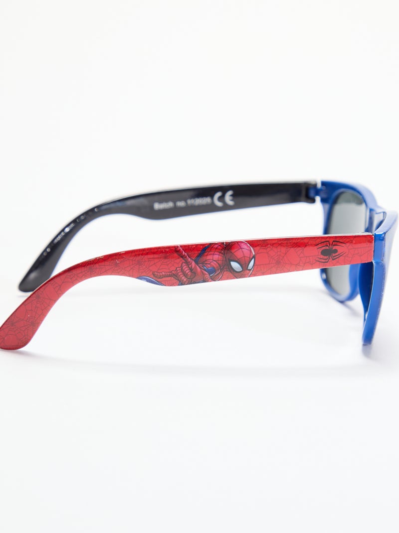Par de gafas de sol 'Marvel' 'Spiderman' clásico liso Azul - Kiabi