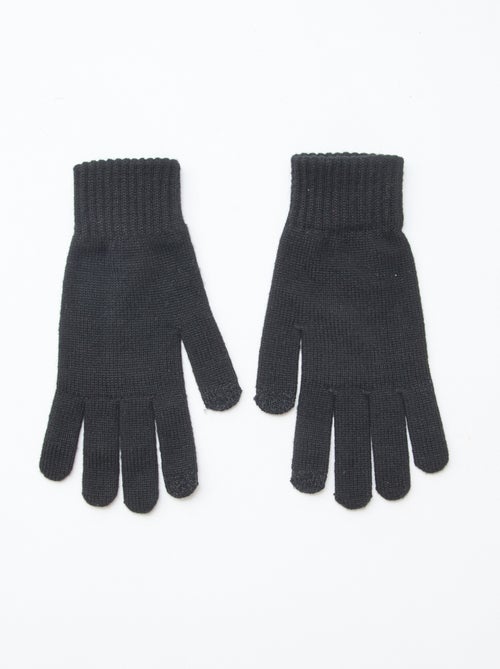 Par de guantes de punto ligero - Kiabi