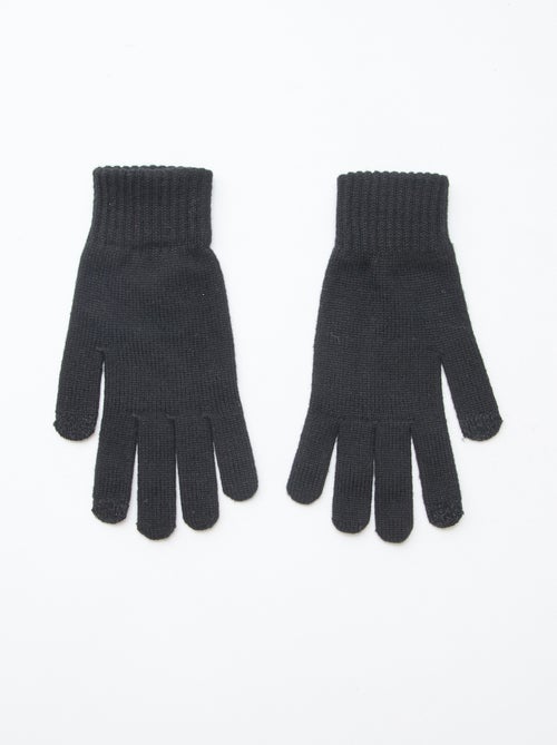 Par de guantes de punto ligero - Kiabi