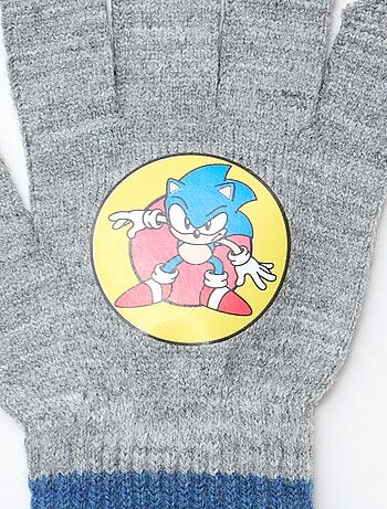 Par de guantes 'Sonic the hedgehog'