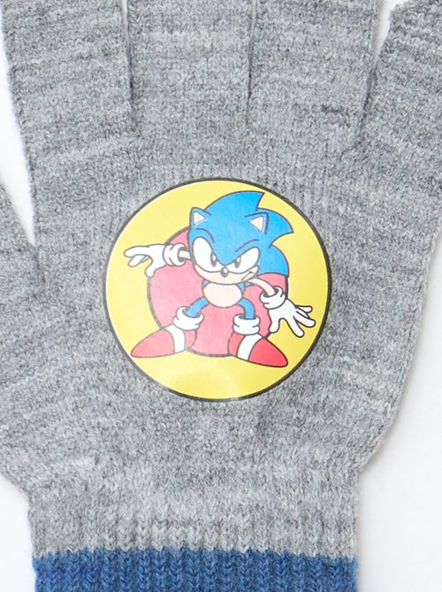 Par de guantes 'Sonic the hedgehog' - Kiabi