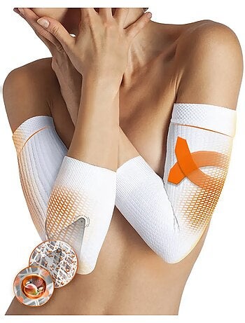 Par de mangas anticelulíticas para brazos