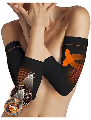 Par de mangas anticelulíticas para brazos