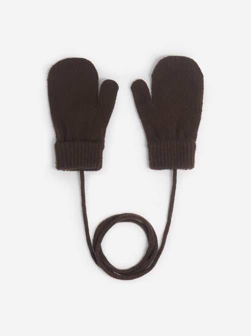 Par de manoplas con cordón - Kiabi Par de manoplas con cordón - Kiabi