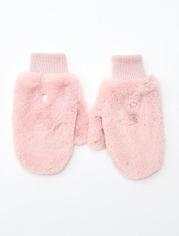 Par de manoplas/guantes sin dedos