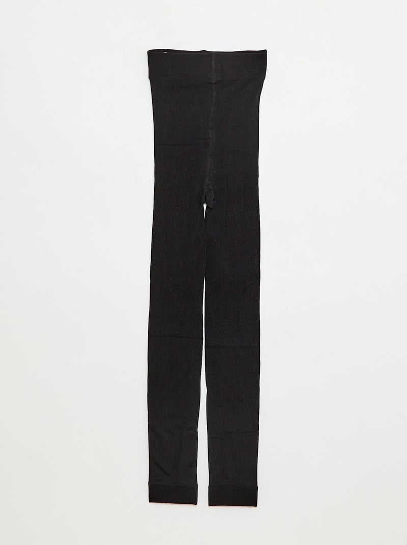 Par de medias confortables Negro - Kiabi