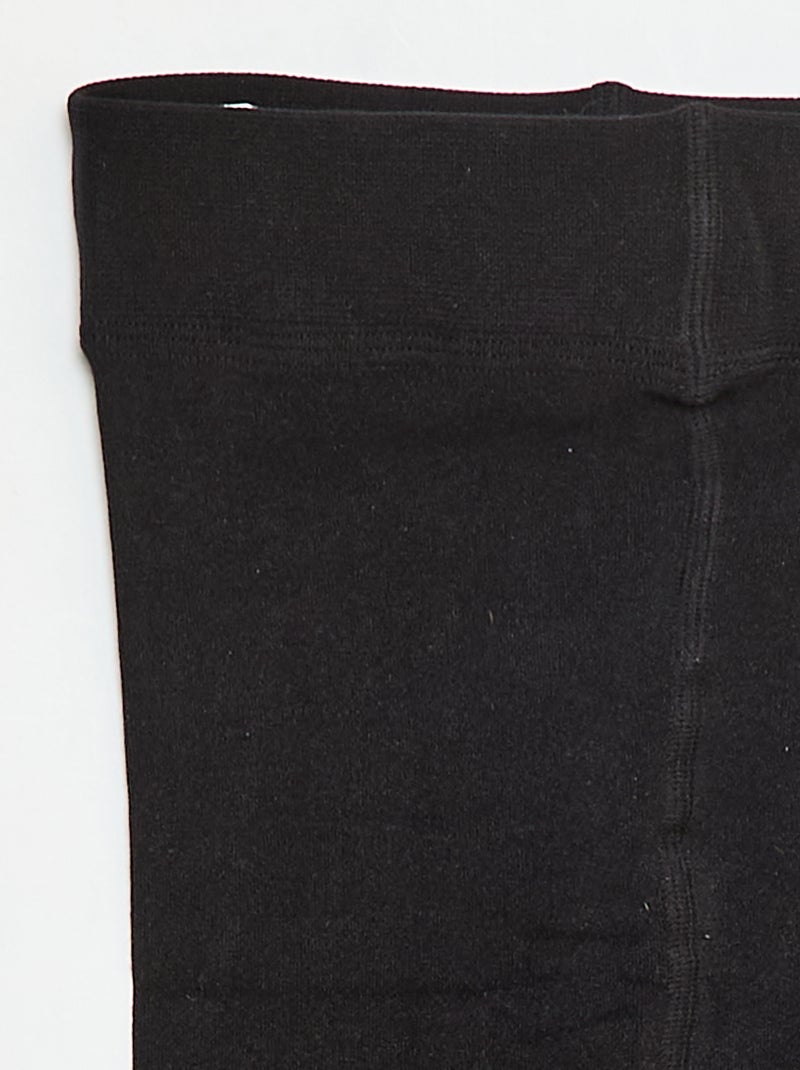 Par de medias confortables Negro - Kiabi